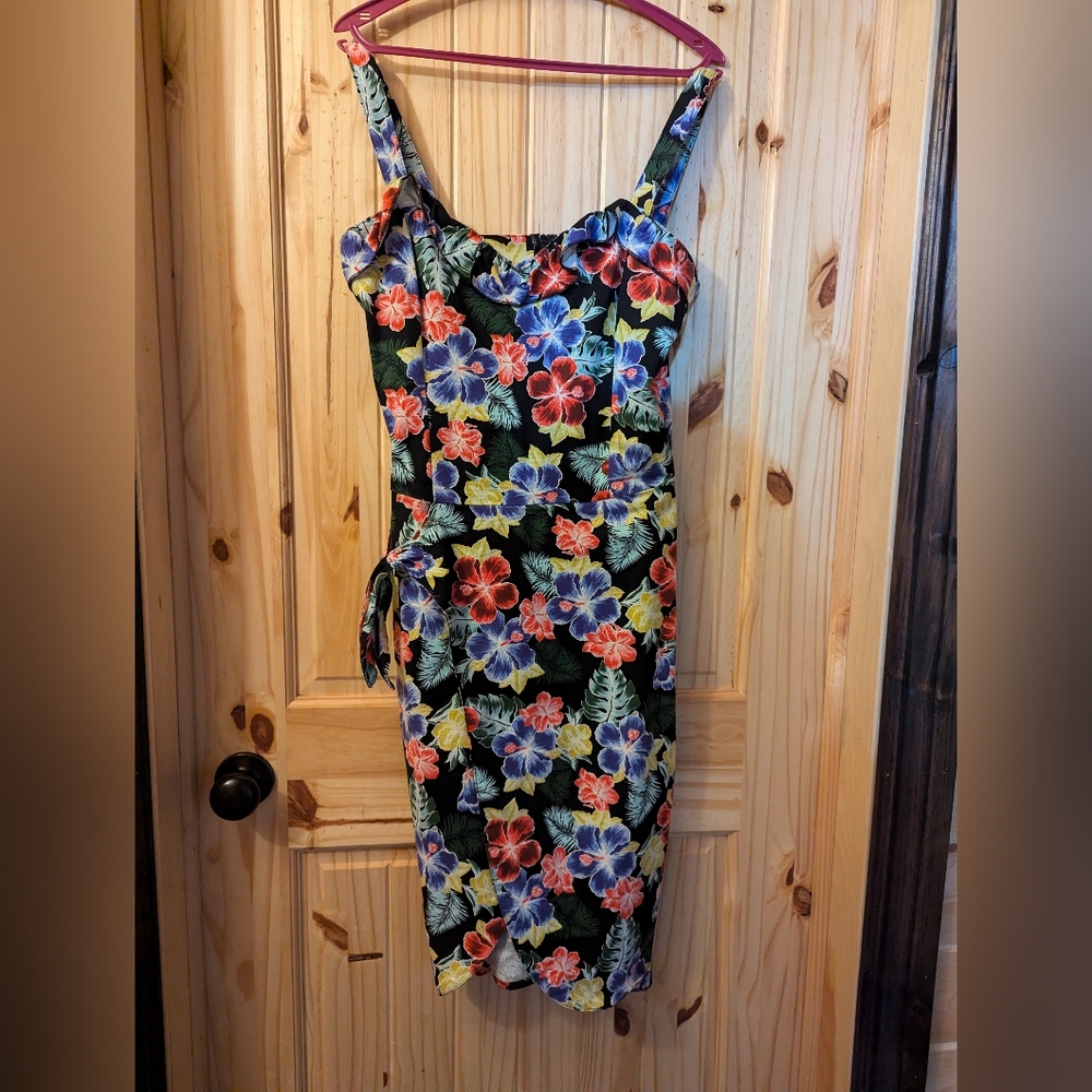 Switchblade Stiletto Tropical Dress